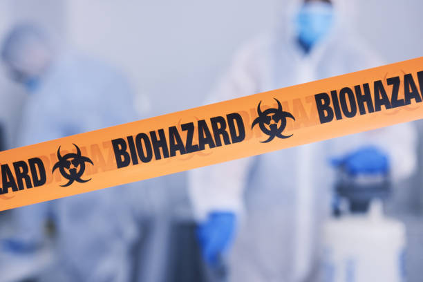 Professional Crime Scene Cleanup technician working in Ludlow Falls, OH
